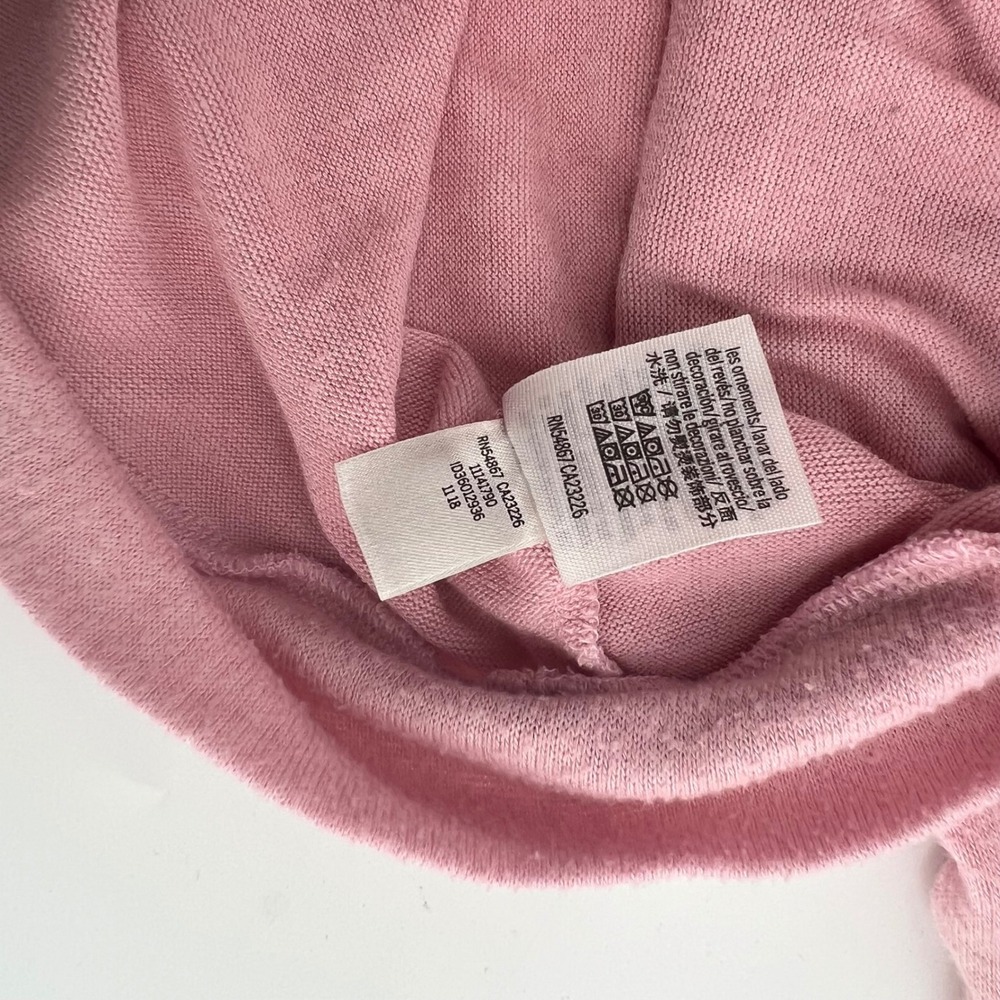 PINK Victoria's Secret Full Zip Up Hoodie Star Print Pink Women's Small S - Picture 6 of 9